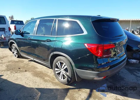 2016 Honda Pilot Ex-L из США, поврежденный, VIN 5FNYF5H53GB008636